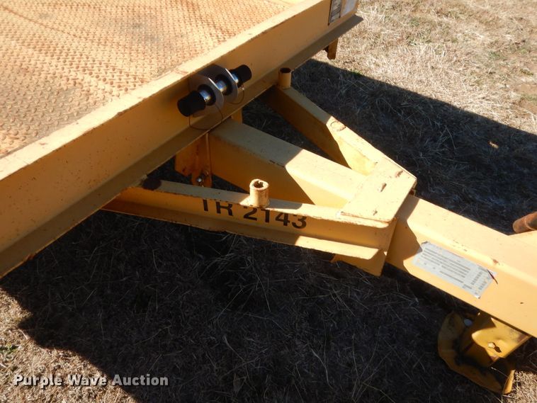 image for item HW9234 2005 Butler ETW2550 tilt deck equipment trailer