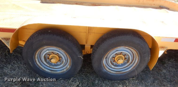 image for item HW9234 2005 Butler ETW2550 tilt deck equipment trailer