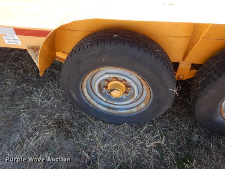 image for item HW9234 2005 Butler ETW2550 tilt deck equipment trailer