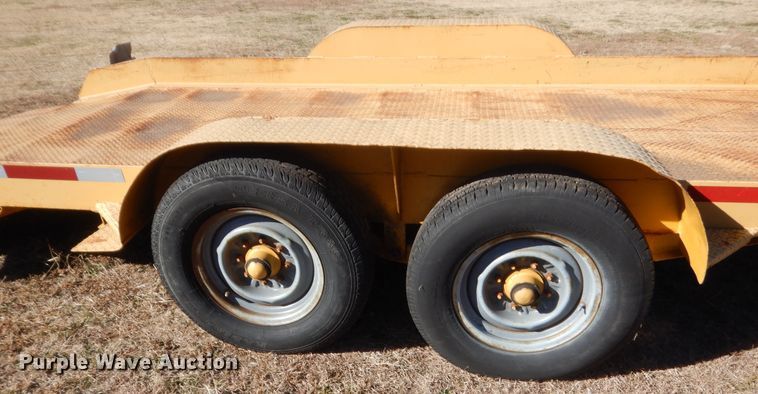 image for item HW9234 2005 Butler ETW2550 tilt deck equipment trailer