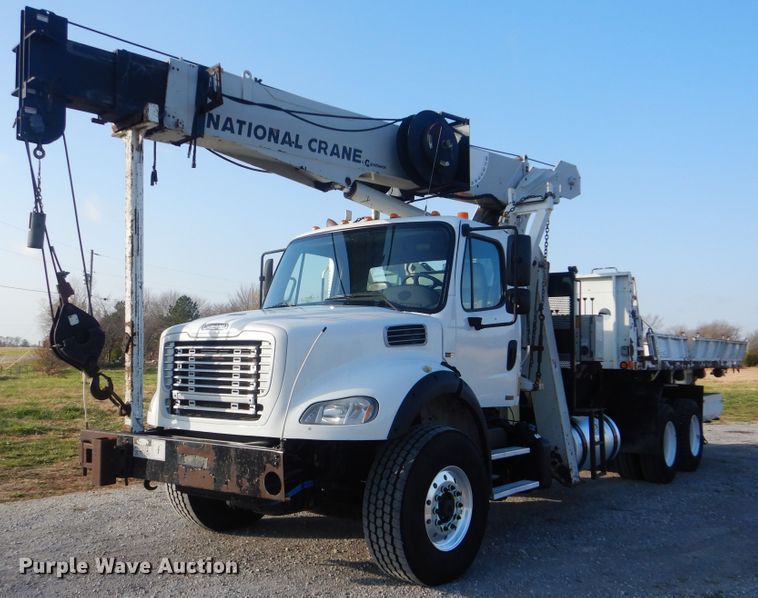 image for item HX9031 2012 Freightliner Business Class M2  crane truck