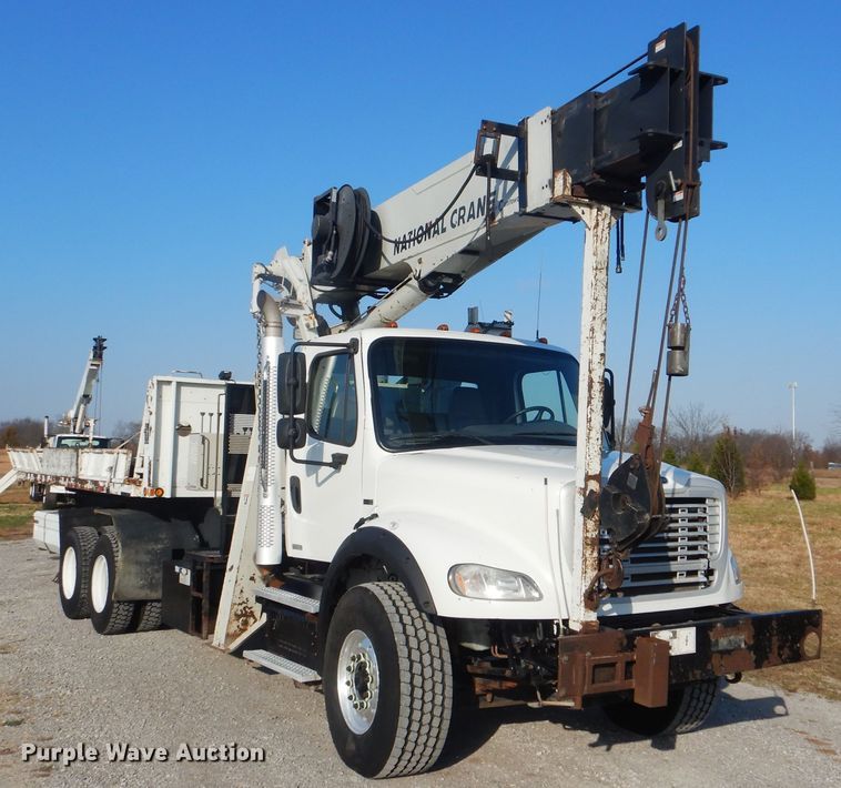 image for item HX9031 2012 Freightliner Business Class M2  crane truck