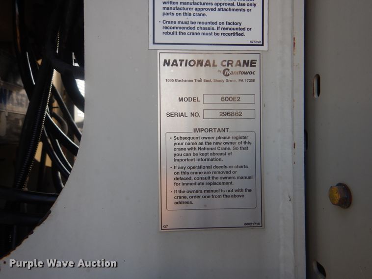 image for item HX9031 2012 Freightliner Business Class M2  crane truck