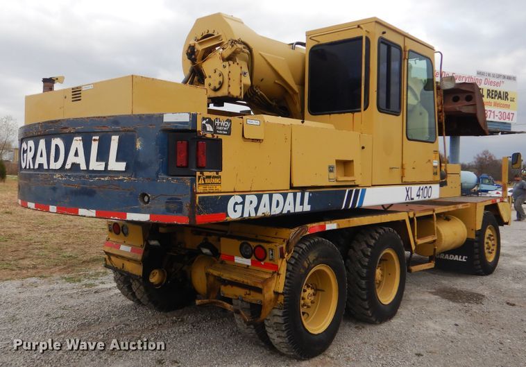image for item HX9042 1995 Gradall XL4100  wheeled excavator