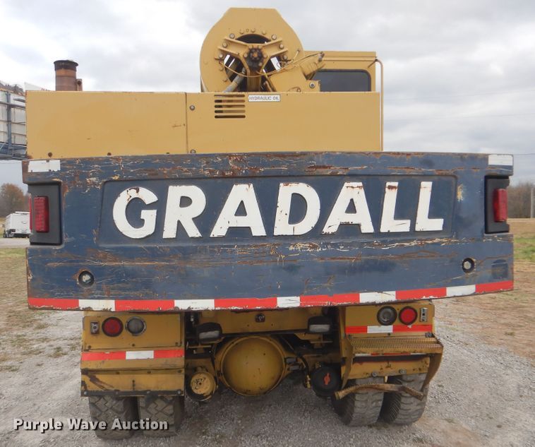 image for item HX9042 1995 Gradall XL4100  wheeled excavator