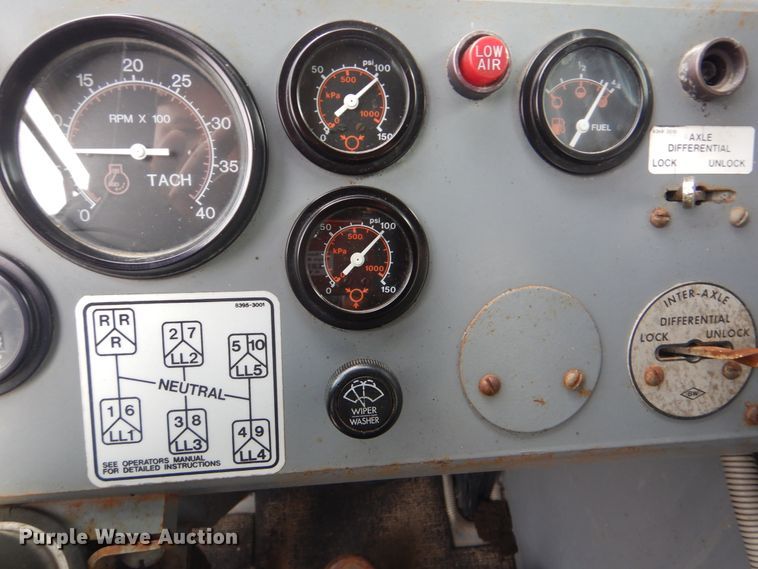 image for item HX9042 1995 Gradall XL4100  wheeled excavator