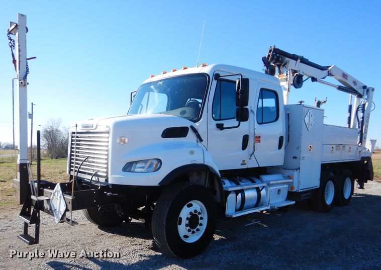 image for item HX9057 2012 Freightliner Business Class M2  crane truck