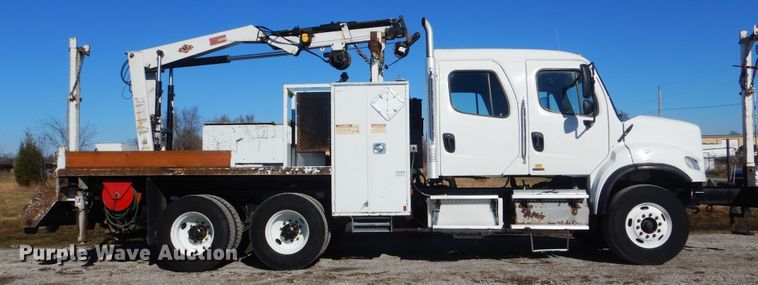 image for item HX9057 2012 Freightliner Business Class M2  crane truck