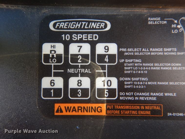 image for item HX9057 2012 Freightliner Business Class M2  crane truck