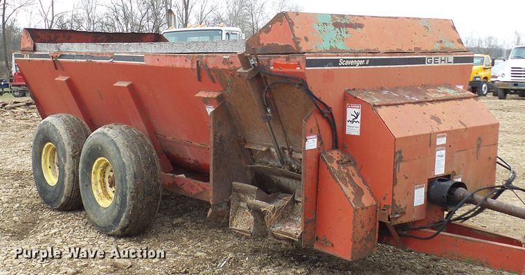 image for item DG2161 Gehl 315 Scavenger manure spreader