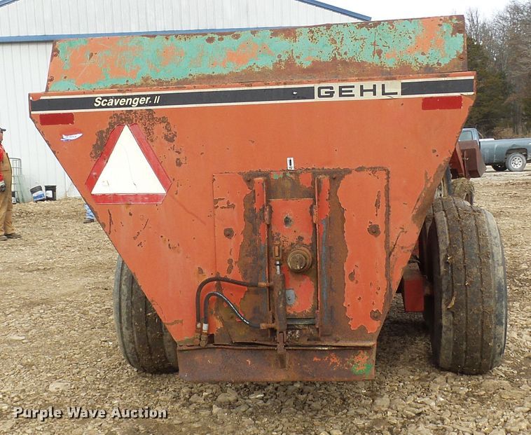 image for item DG2161 Gehl 315 Scavenger manure spreader