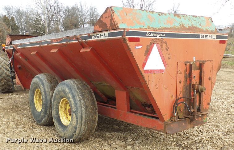 image for item DG2161 Gehl 315 Scavenger manure spreader
