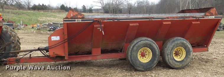 image for item DG2161 Gehl 315 Scavenger manure spreader