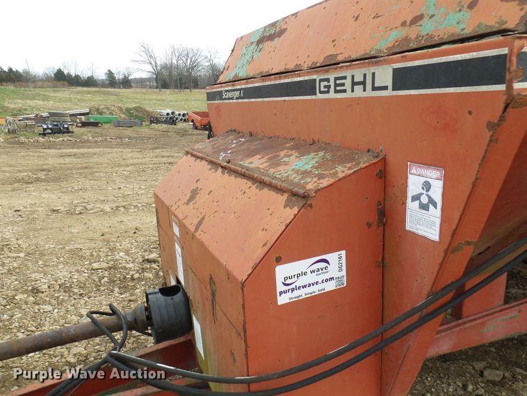 image for item DG2161 Gehl 315 Scavenger manure spreader