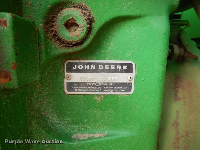 image for item DH5433 1980 John Deere 8640H  4WD tractor