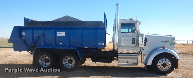 image for item DI3612 2002 Kenworth W900  manure spreader truck