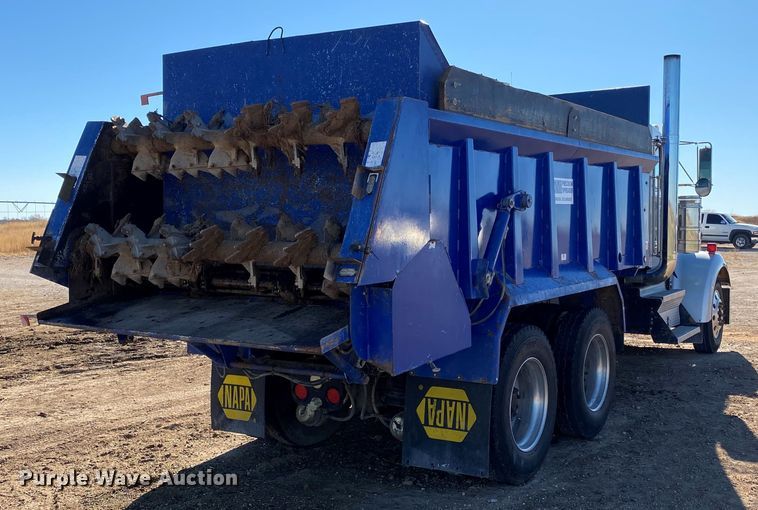 image for item DI3612 2002 Kenworth W900  manure spreader truck