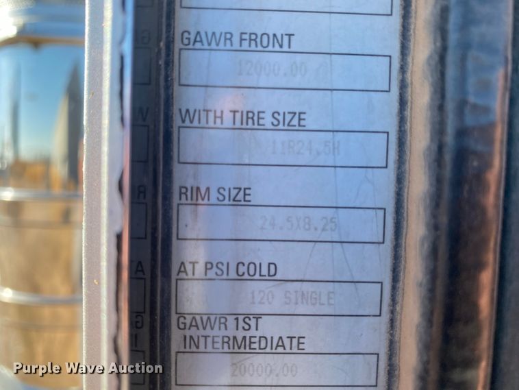 image for item DI3612 2002 Kenworth W900  manure spreader truck