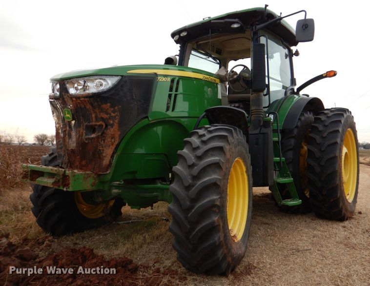 image for item DJ0361 2013 John Deere 7230R  MFWD tractor
