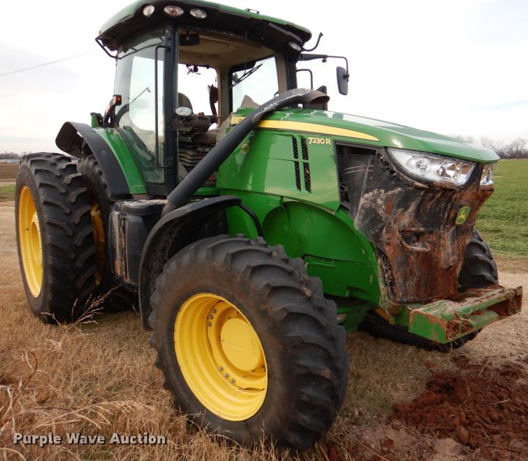 image for item DJ0361 2013 John Deere 7230R  MFWD tractor