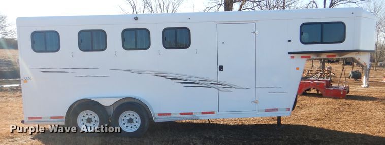 image for item DJ8568 2017 Trails West Adventure MX4H horse trailer