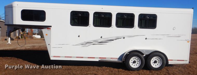 image for item DJ8568 2017 Trails West Adventure MX4H horse trailer