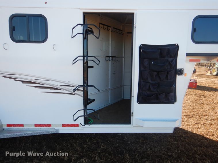 image for item DJ8568 2017 Trails West Adventure MX4H horse trailer