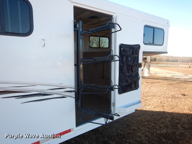 image for item DJ8568 2017 Trails West Adventure MX4H horse trailer