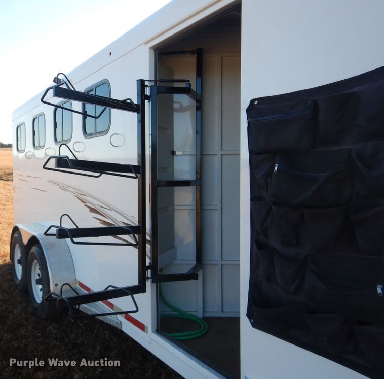 image for item DJ8568 2017 Trails West Adventure MX4H horse trailer