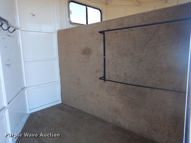 image for item DJ8568 2017 Trails West Adventure MX4H horse trailer