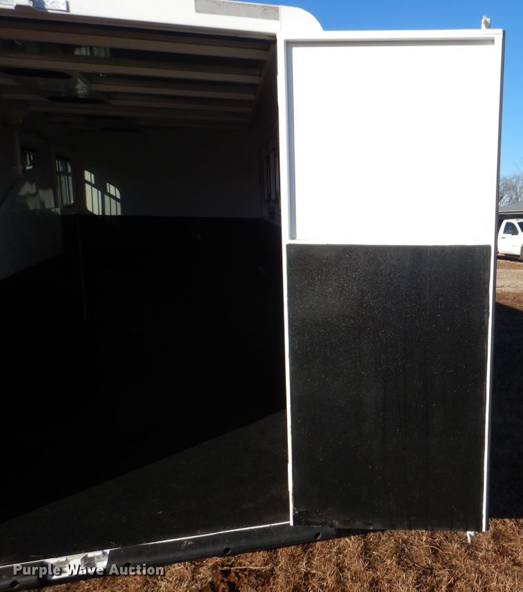 image for item DJ8568 2017 Trails West Adventure MX4H horse trailer