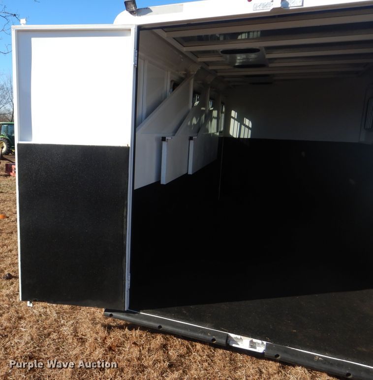 image for item DJ8568 2017 Trails West Adventure MX4H horse trailer