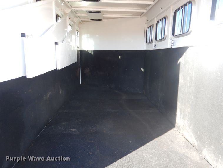 image for item DJ8568 2017 Trails West Adventure MX4H horse trailer