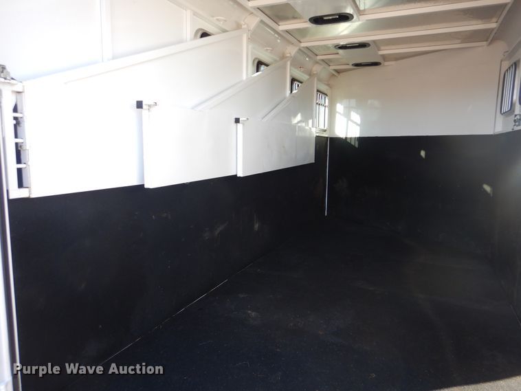 image for item DJ8568 2017 Trails West Adventure MX4H horse trailer