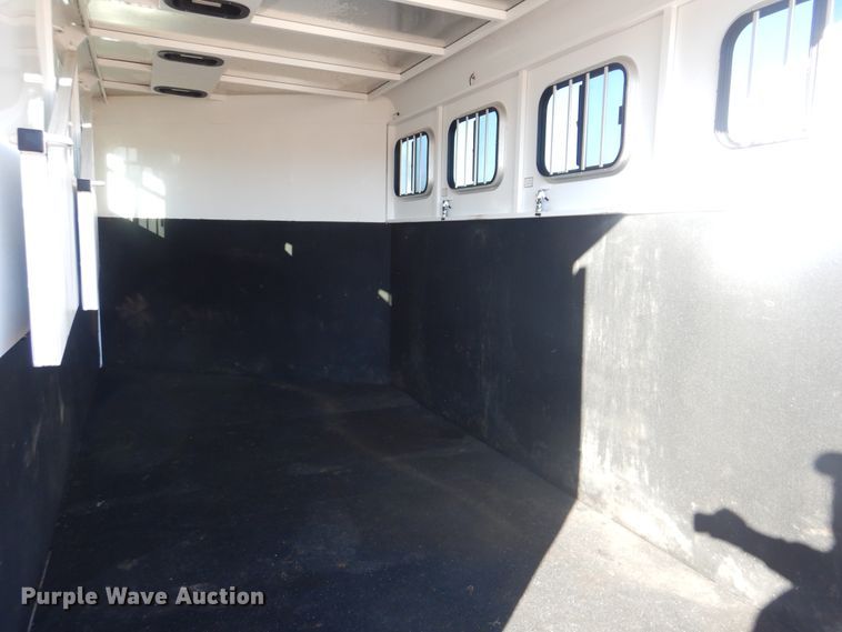 image for item DJ8568 2017 Trails West Adventure MX4H horse trailer