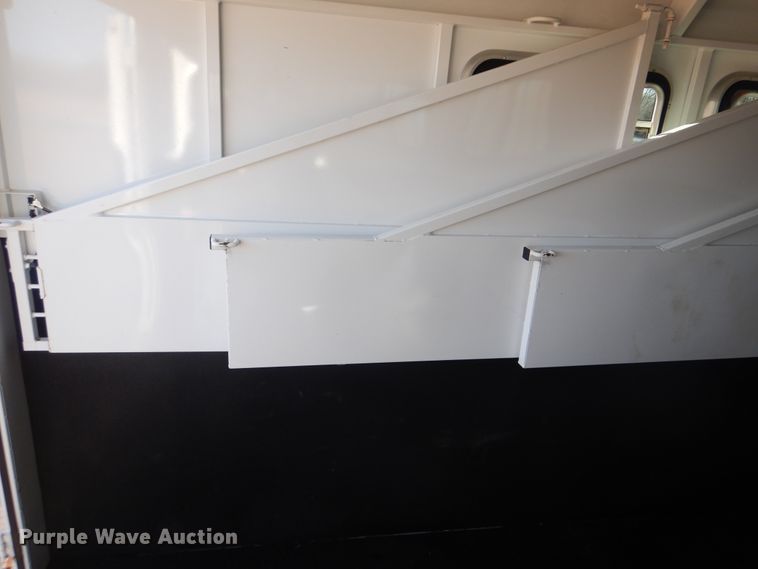 image for item DJ8568 2017 Trails West Adventure MX4H horse trailer