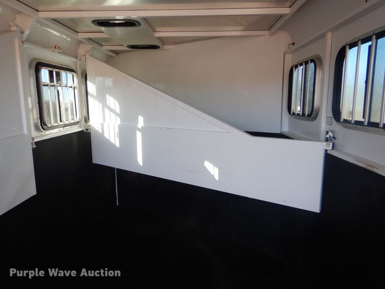 image for item DJ8568 2017 Trails West Adventure MX4H horse trailer