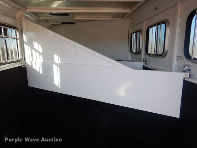 image for item DJ8568 2017 Trails West Adventure MX4H horse trailer