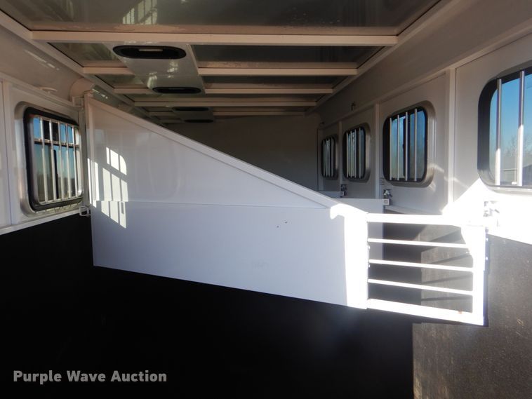 image for item DJ8568 2017 Trails West Adventure MX4H horse trailer