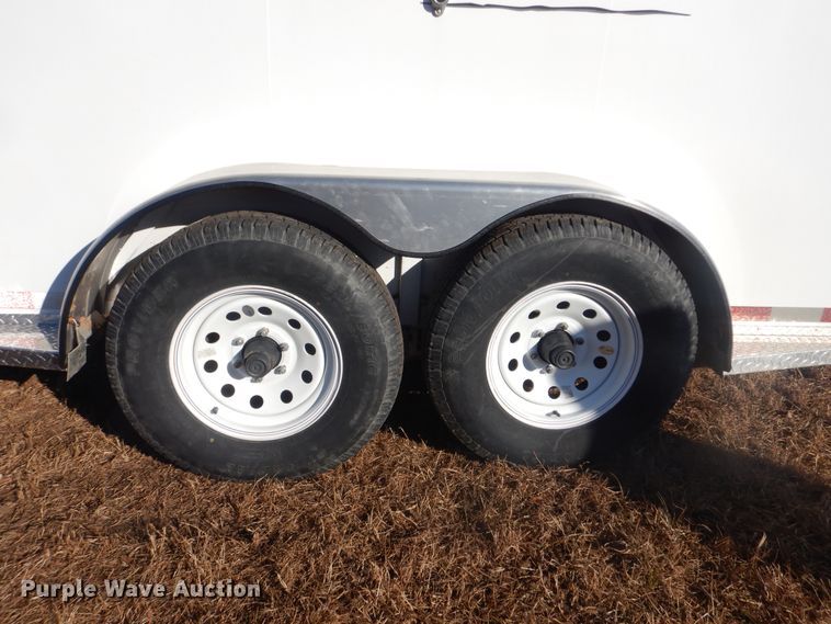 image for item DJ8568 2017 Trails West Adventure MX4H horse trailer