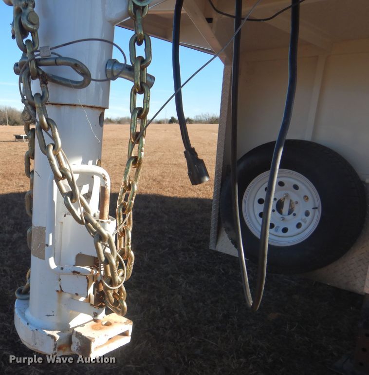 image for item DJ8568 2017 Trails West Adventure MX4H horse trailer