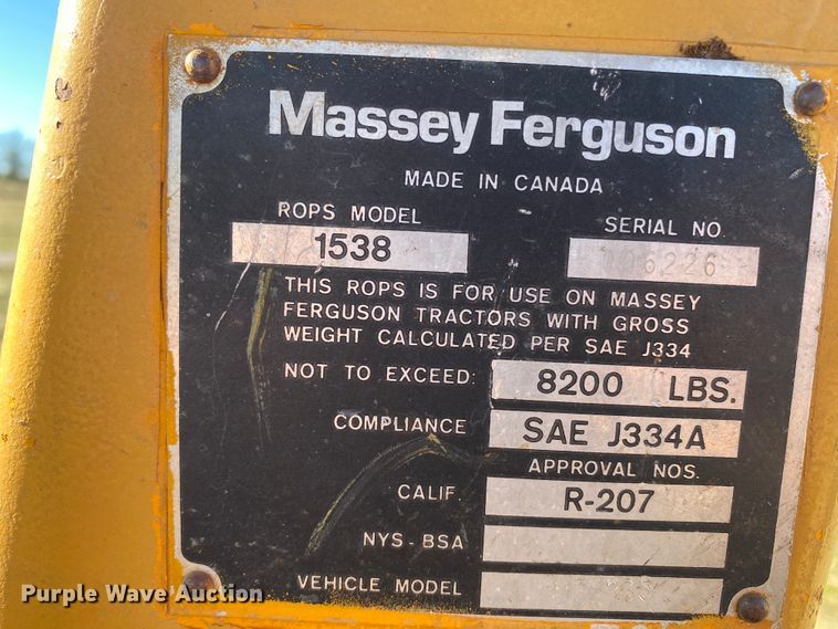 image for item EL9622 Massey-Ferguson 235  tractor