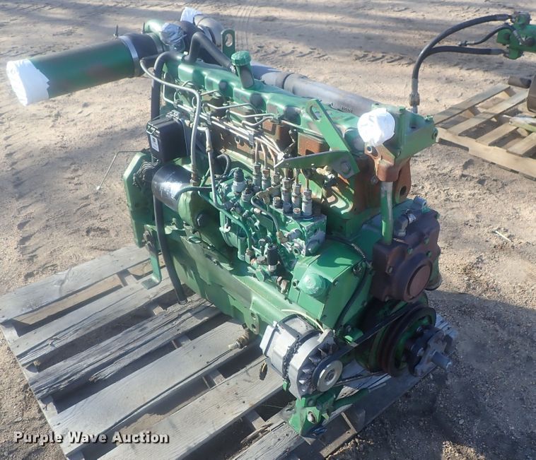 image for item HC9777 John Deere six cylinder diesel engine