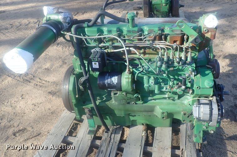 image for item HC9777 John Deere six cylinder diesel engine