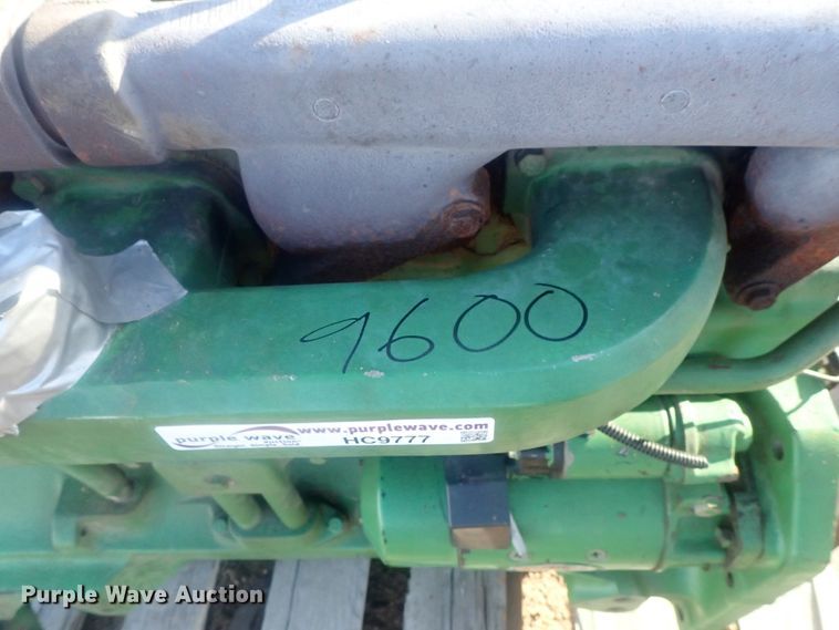 image for item HC9777 John Deere six cylinder diesel engine