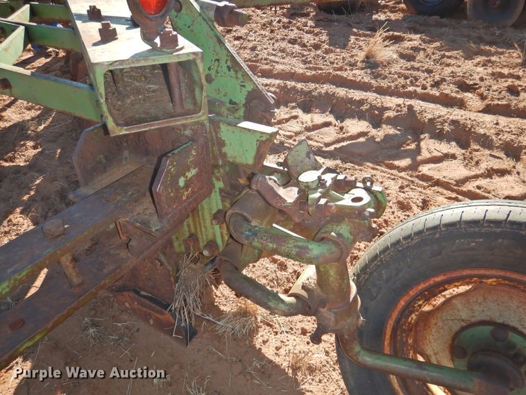 image for item HU9721 John Deere five bottom plow