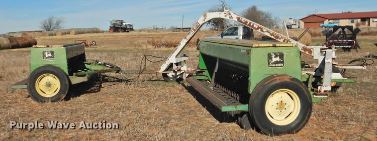 image for item HU9724 (2) John Deere 8300 grain drills