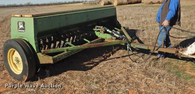 image for item HU9724 (2) John Deere 8300 grain drills