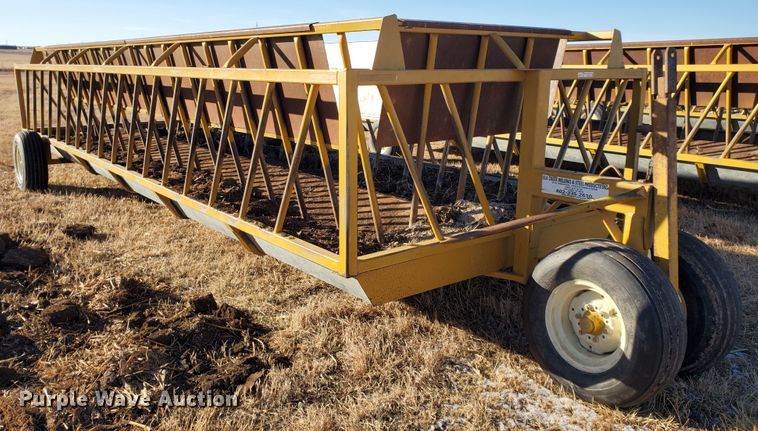 image for item HW9536 Elk Creek Welding PF24 hay bale feed wagon