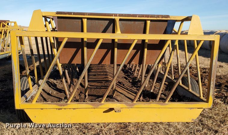 image for item HW9536 Elk Creek Welding PF24 hay bale feed wagon